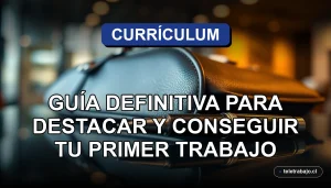 Guía para crear un currículum vitae sin experiencia laboral en Chile para el año 2026, destacando en el proceso de selección.