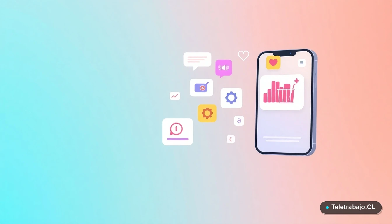 Elementos de interfaz de usuario abstractos y modernos flotando, que representan métricas, servicio al cliente y operaciones de una tienda minorista.
