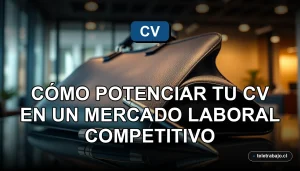 Potenciar tu currículum vitae en Chile 2026 para destacar en un mercado laboral competitivo y reducir el desempleo.