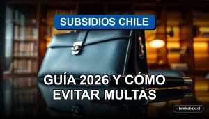 Guía para la devolución del subsidio de paternidad para trabajadores autónomos en Chile y cómo evitar multas en 2026.