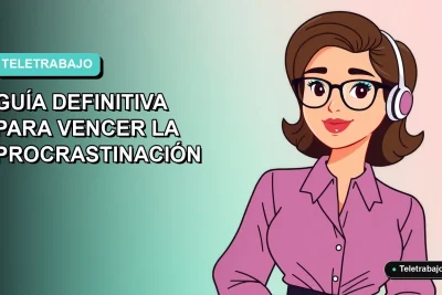 Ilustración plana corporativa de una mujer profesional chilena trabajando remotamente con confianza, fondo degradado suave.