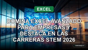 Curso avanzado de Excel para empresas y carreras STEM en Chile 2026