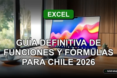 Curso avanzado de Excel para profesionales en Chile, con fórmulas y funciones clave para 2026.