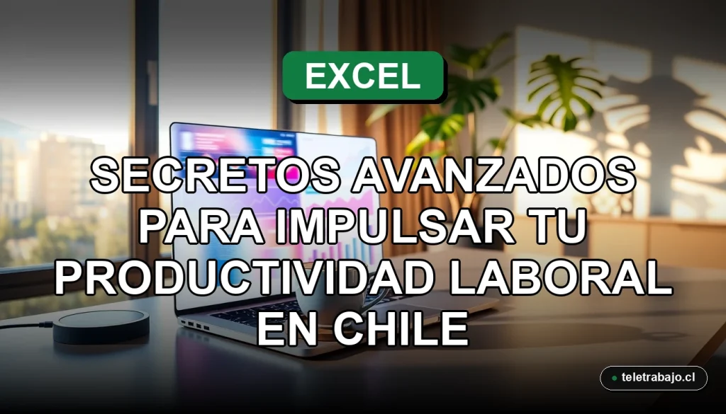 Curso avanzado de Excel 2026 para profesionales en Chile, aumentando la productividad laboral con gráficos y datos.