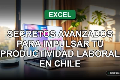 Curso avanzado de Excel 2026 para profesionales en Chile, aumentando la productividad laboral con gráficos y datos.