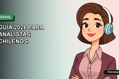 Guía 2026 para analistas chilenos sobre cómo dominar los filtros en tablas dinámicas de Excel, ilustración vectorial plana corporativa.