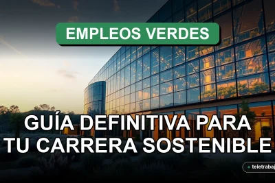 Guía profesional para carreras sostenibles y empleos verdes en Chile para el año 2026, mostrando un futuro laboral ecológico.