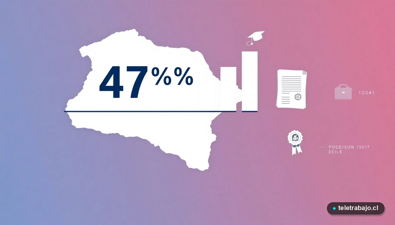 Infografía resultados Encuesta de Coste Laboral 2026 Chile aumento salarial 47 por ciento