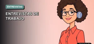 Ilustración vectorial plana moderna de una mujer profesional chilena en estilo Corporate Memphis, sobre un fondo degradado suave, representando las tendencias de entrevistas laborales para 2026.