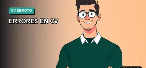 Ilustración vectorial plana de un trabajador remoto masculino de estilo Corporate Memphis, con fondo degradado de color teal, representando la postulación a trabajos remotos en Chile.