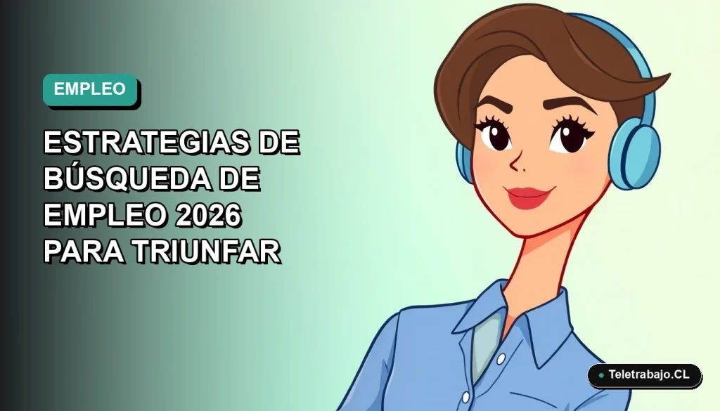 Ilustración plana vectorial de una mujer profesional de teletrabajo con blusa azul, mirando con confianza, sobre fondo degradado verde azulado.