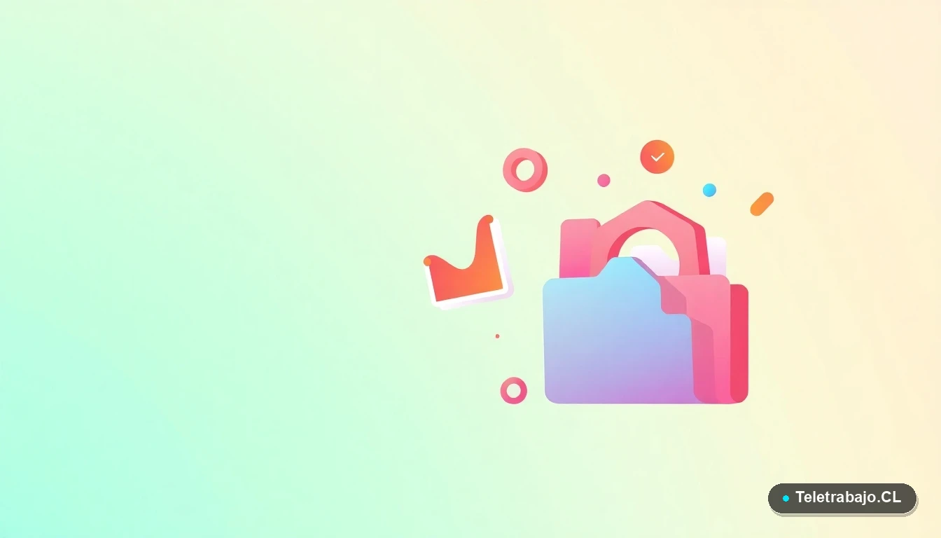 Composición abstracta de interfaz de usuario con gráficos y engranajes flotantes, sobre fondo degradado de menta, para artículo de estrategias de emprendimiento.