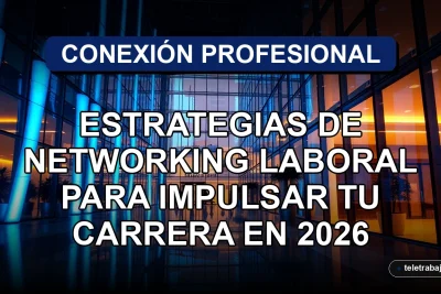 Estrategias de networking laboral moderno para impulsar la carrera profesional en una oficina corporativa de lujo