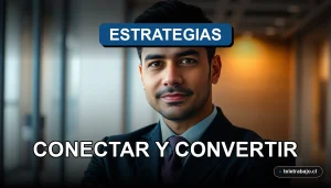 Fotografía editorial de un ejecutivo hispano en un entorno corporativo moderno, representando estrategias de ventas y conexión humana.