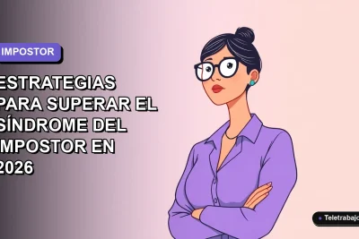 Ilustración vectorial plana de una mujer profesional de teletrabajo con expresión de duda, sobre fondo degradado lavanda suave. Estilo Corporate Memphis.
