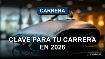 Fotografía de detalles corporativos de un maletín de cuero premium y lentes de lectura sobre una mesa de vidrio, concepto de experiencia laboral valiosa.
