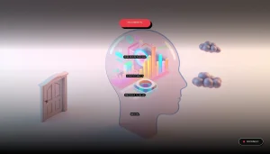 Ilustración conceptual sobre el gaslighting laboral y la protección de la salud mental en el trabajo.