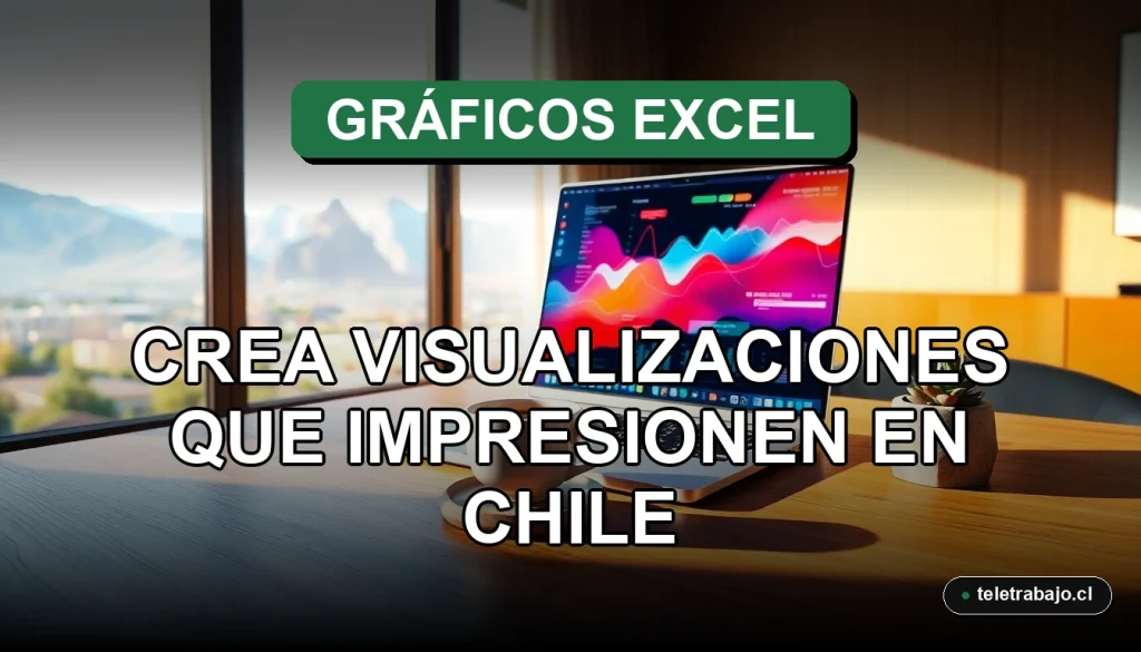 Curso avanzado de Excel 2026 en Chile para crear gráficos profesionales y visualizaciones de datos impactantes.