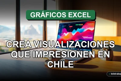 Curso avanzado de Excel 2026 en Chile para crear gráficos profesionales y visualizaciones de datos impactantes.