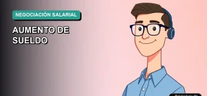 Ilustración vectorial plana de estilo Corporate Memphis de un trabajador masculino de tecnología con camisa azul, sobre fondo degradado verde azulado.