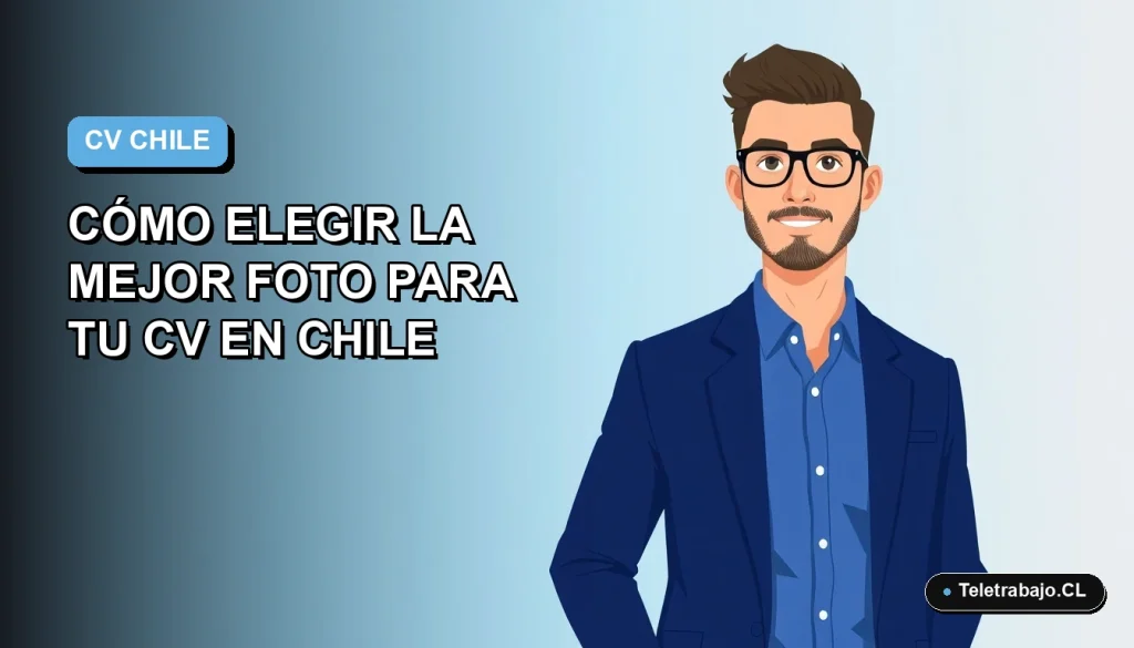 Ilustración plana vectorial de un hombre profesional con suéter azul, estilo Corporate Memphis, sobre fondo degradado azul, para guía de foto de currículum.