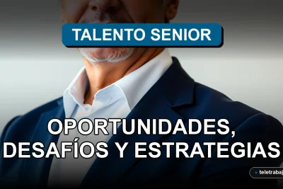 Guía del Talento Senior en Chile 2026: Oportunidades y estrategias profesionales en oficina moderna.
