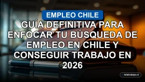 Guía definitiva para buscar trabajo y conseguir empleo en Chile en 2026, estrategias de búsqueda laboral.