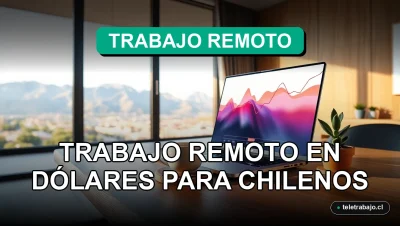 Guía definitiva para chilenos sobre cómo conseguir trabajo remoto pagado en dólares en 2026, oficina moderna.