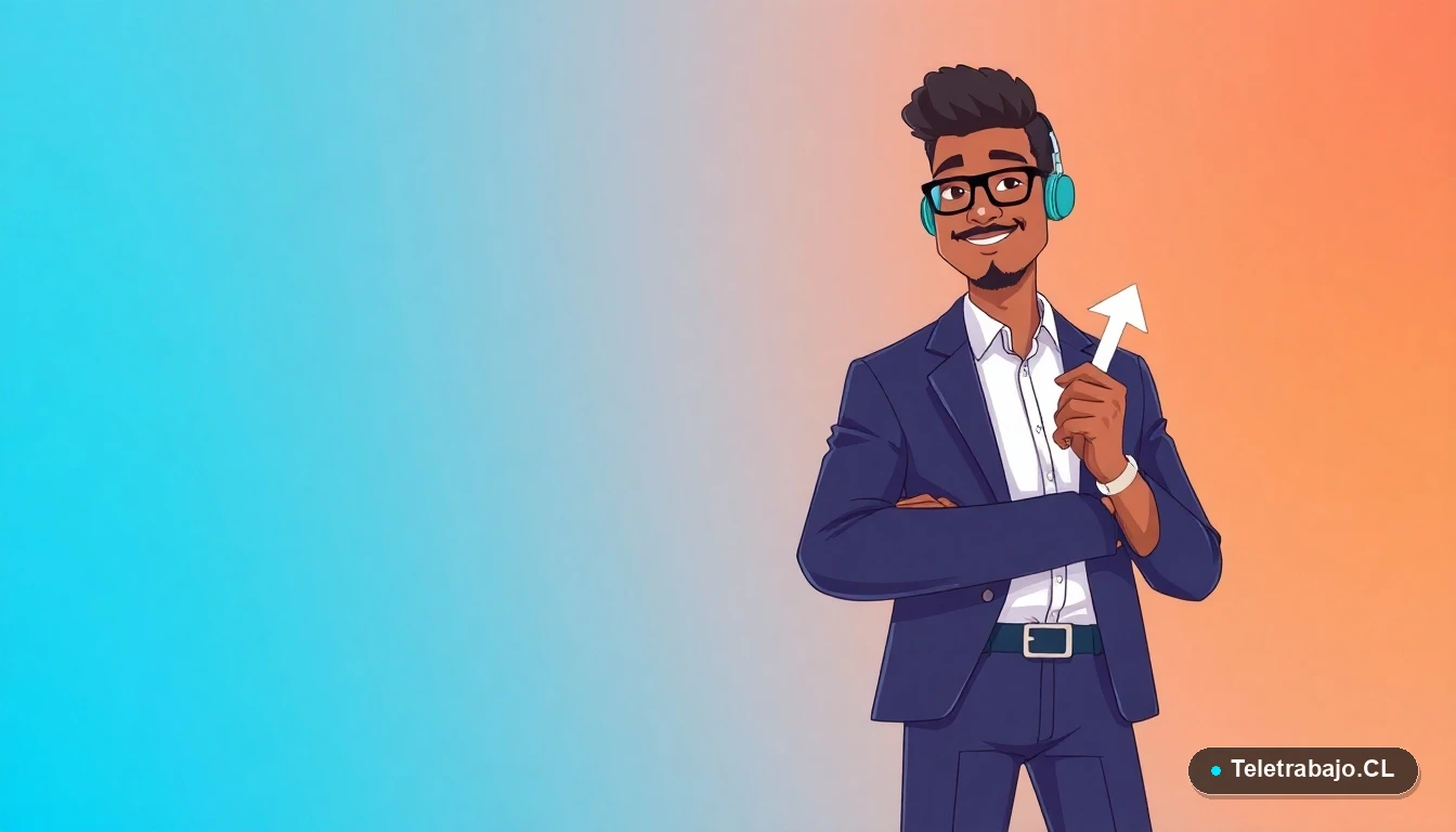 Profesional chileno planificando un cambio de trabajo estratégico en 2026 con confianza