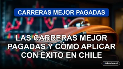 Guía de carreras mejor pagadas en Chile para el año 2026 con consejos de aplicación exitosa.