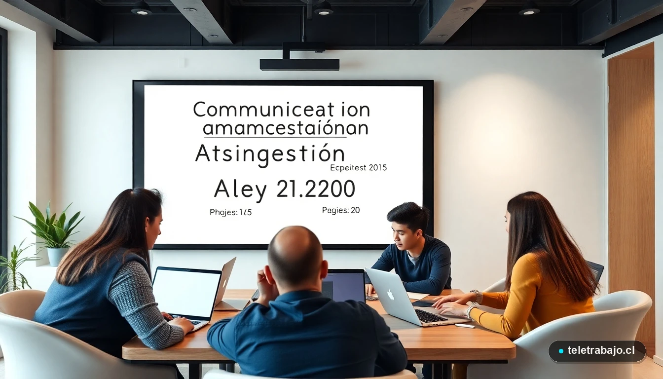 Equipo chileno trabajando de forma remota, colaborando en una videollamada y mostrando habilidades blandas clave para el teletrabajo