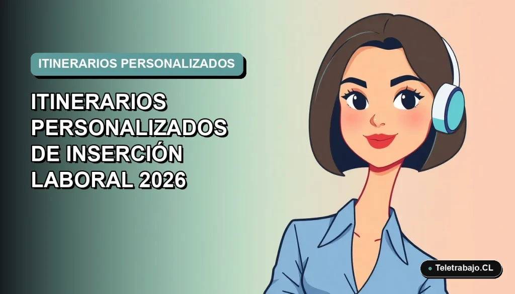 Ilustración plana corporativa de una mujer profesional con blusa azul y corte bob, sobre fondo degradado suave, representando el futuro del trabajo personalizado.