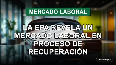 Fotografía macro de un lujoso maletín de cuero abierto sobre una mesa de cristal, con documentos de contratación y un bolígrafo, simbolizando la reactivación del empleo.