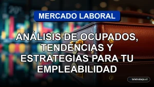 Análisis del mercado laboral chileno 2026, tendencias de empleo y estrategias para mejorar la empleabilidad profesional.