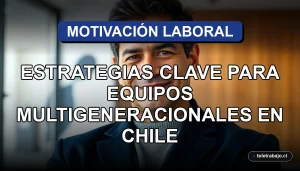 Estrategias de motivación laboral para equipos multigeneracionales en empresas chilenas en el año 2026.
