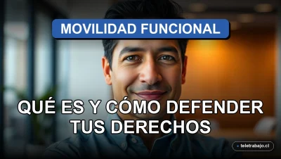 Fotografía de primer plano de un ejecutivo hispano sonriendo con confianza en una oficina moderna desenfocada, representando el concepto de movilidad funcional laboral.