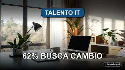 Fotografía de un elegante escritorio minimalista en una oficina en casa moderna, con laptop cerrada, taza de café y plantas, iluminación natural.