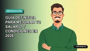 Ilustración vectorial plana de un trabajador masculino de estilo Corporate Memphis, con suéter verde, mirando confiado. Fondo con degradado suave de azul a verde menta.