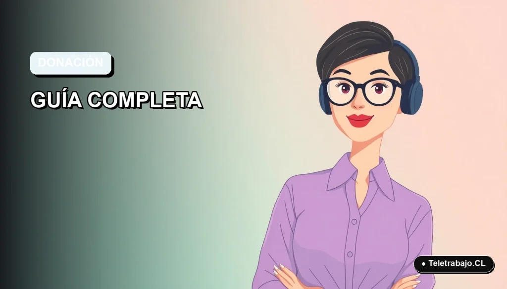 Ilustración plana corporativa de una mujer trabajadora remota sonriente, con fondo degradado azul claro, representando el permiso laboral para donantes de órganos.