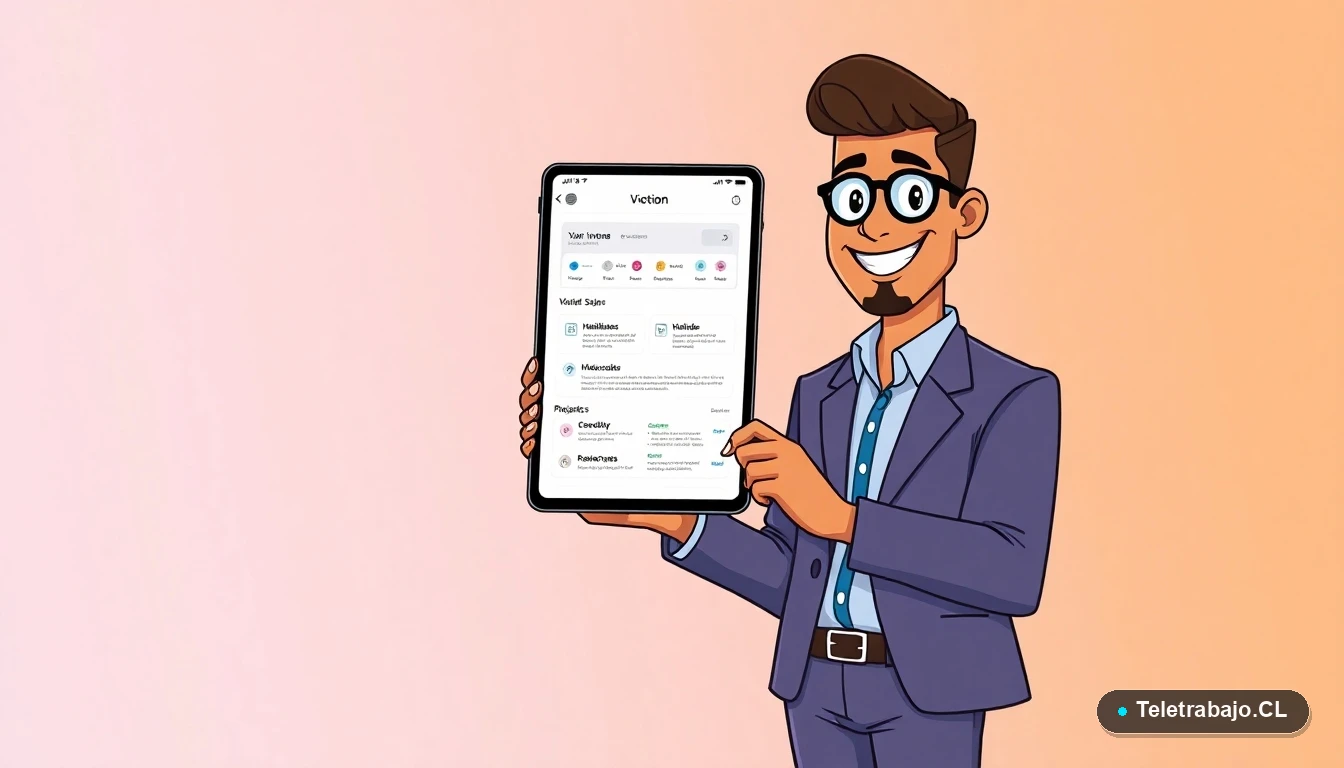 Profesional chileno optimizando su currículum con una plantilla adaptable para los empleos EPA 2026