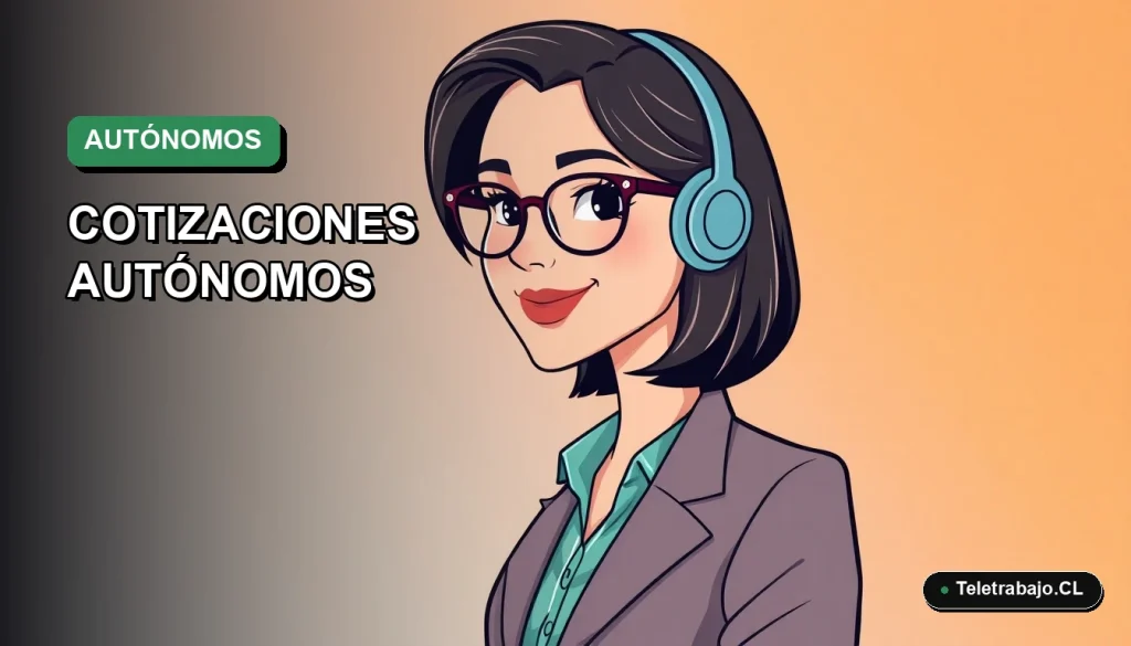 Ilustración vectorial plana premium de una mujer profesional autónoma, con fondo de gradiente suave, para blog sobre plantilla Excel de cotizaciones.
