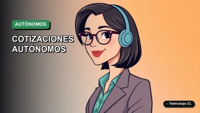 Ilustración vectorial plana premium de una mujer profesional autónoma, con fondo de gradiente suave, para blog sobre plantilla Excel de cotizaciones.