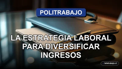 Oficina moderna minimalista con escritorio de diseño, laptop cerrada y plantas, iluminación natural para representar estrategias laborales de diversificación de ingresos.