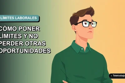 Ilustración plana corporativa de un trabajador masculino de tecnología con suéter verde, mirando pensativo a la derecha, sobre un fondo degradado vacío de color aguamarina, representando la gestión del tiempo en procesos de selección laboral.