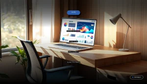 Guía sobre el prorrateo de las pagas extras y el teletrabajo en una oficina moderna