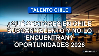 Sectores con alta demanda de talento en Chile y oportunidades laborales para 2026