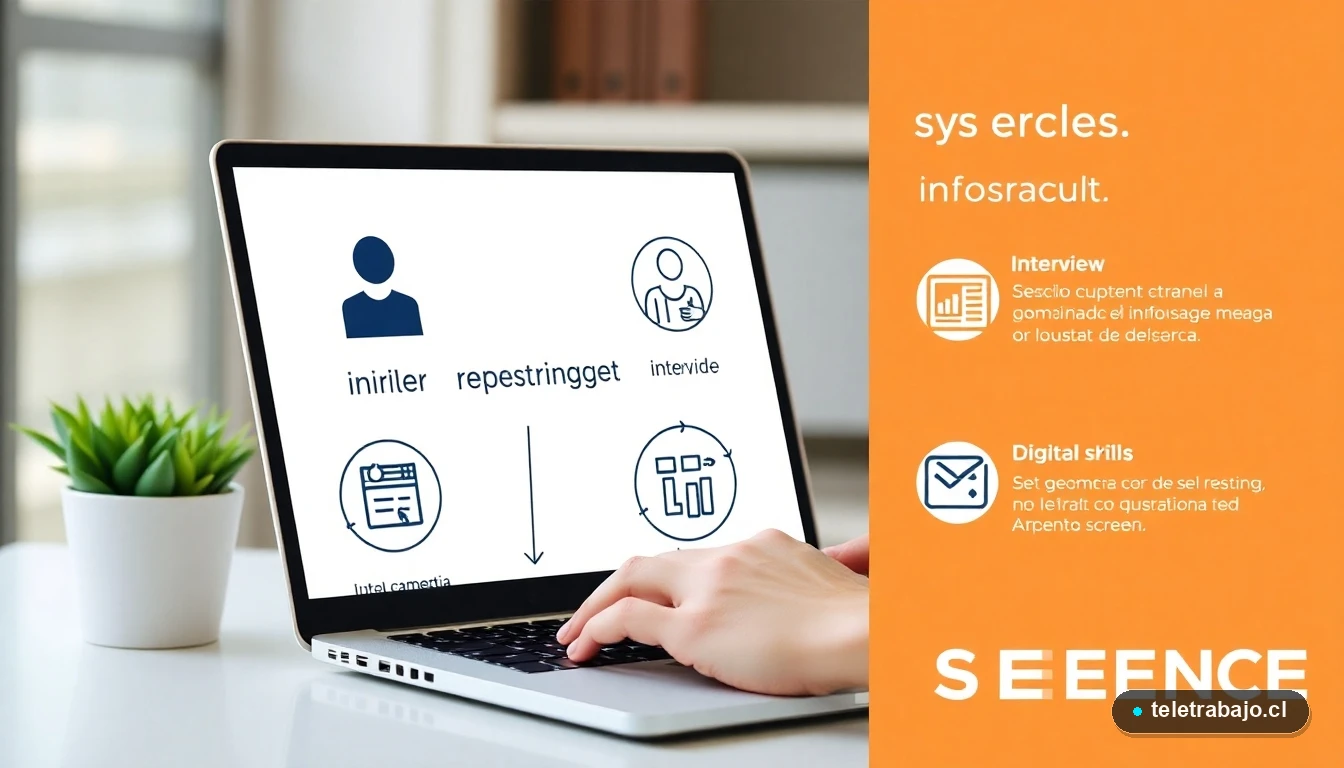 Infografía profesional sobre módulos de empleabilidad SENCE para mejorar currículum y habilidades digitales
