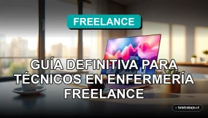 Guía para técnicos en enfermería freelance sobre cómo recibir pagos en dólares desde Chile en 2026.
