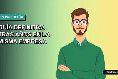 Ilustración vectorial plana de un hombre profesional chileno, estilo Corporate Memphis, con suéter verde, mirando con confianza. Fondo con gradiente suave de azul a verde agua, espacio negativo a la izquierda.