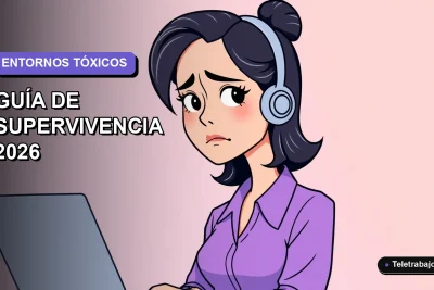 Ilustración vectorial plana estilo Corporate Memphis de una mujer profesional con expresión de frustración, sobre un fondo degradado lavanda suave. Espacio negativo a la izquierda.